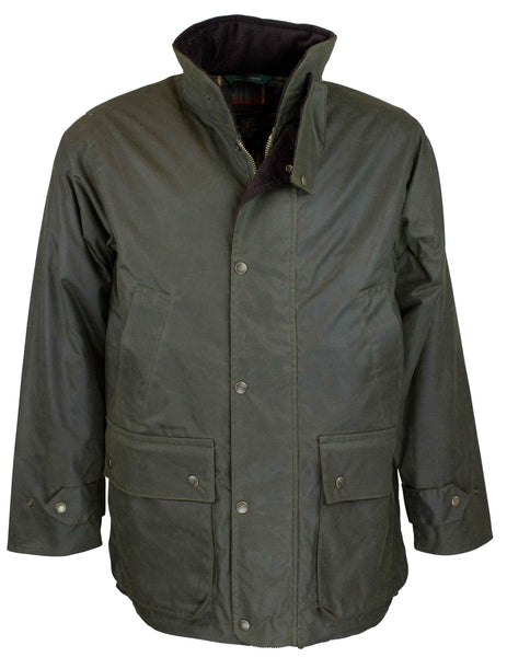 W05 - Mens Kingsbridge Wax Jacket - Made in Britain