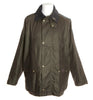 W10 - Burley Wax Jacket (Vented) - BROWN - Oxford Blue