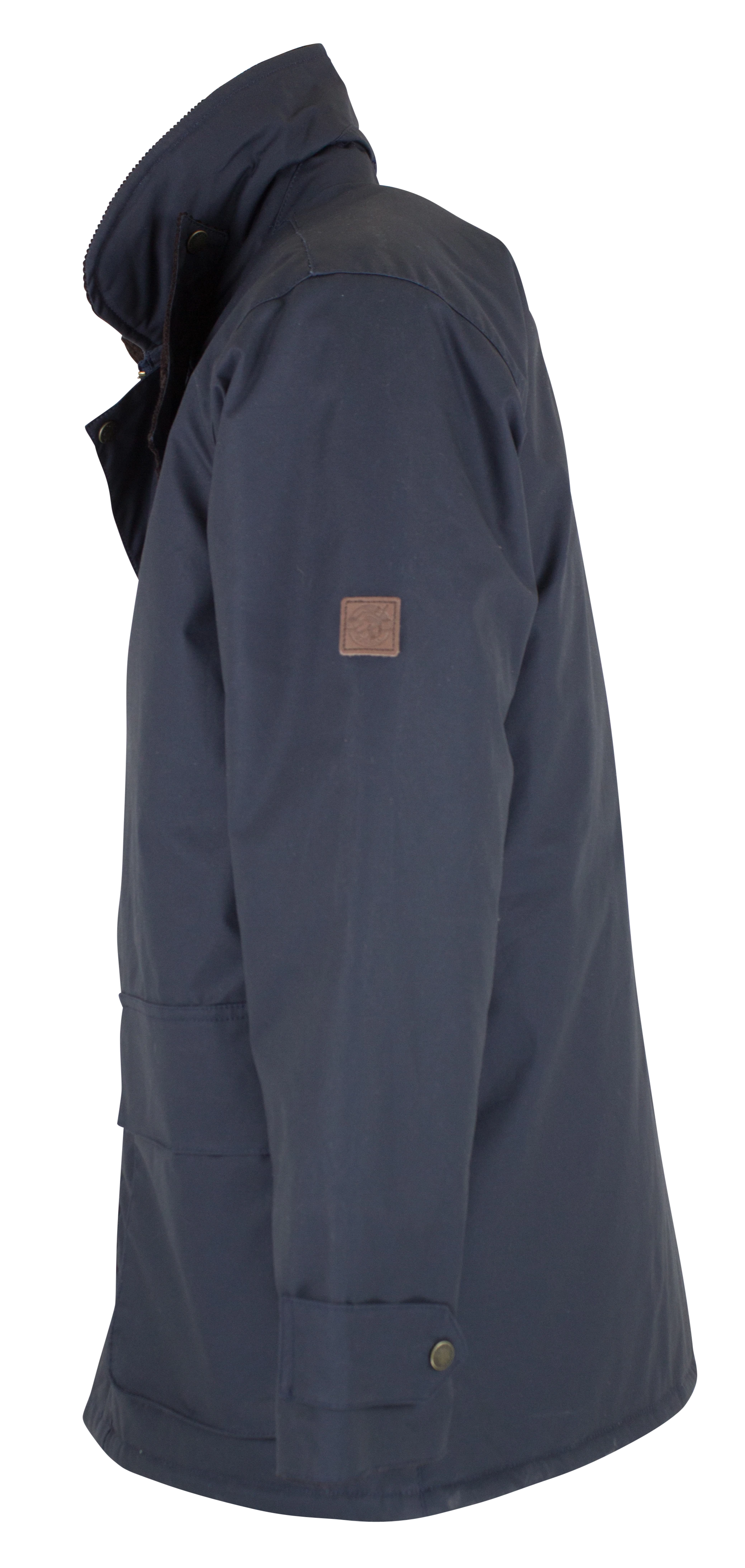 W18 - Men's Knightsbridge Staywax Jacket - NAVY - Oxford Blue