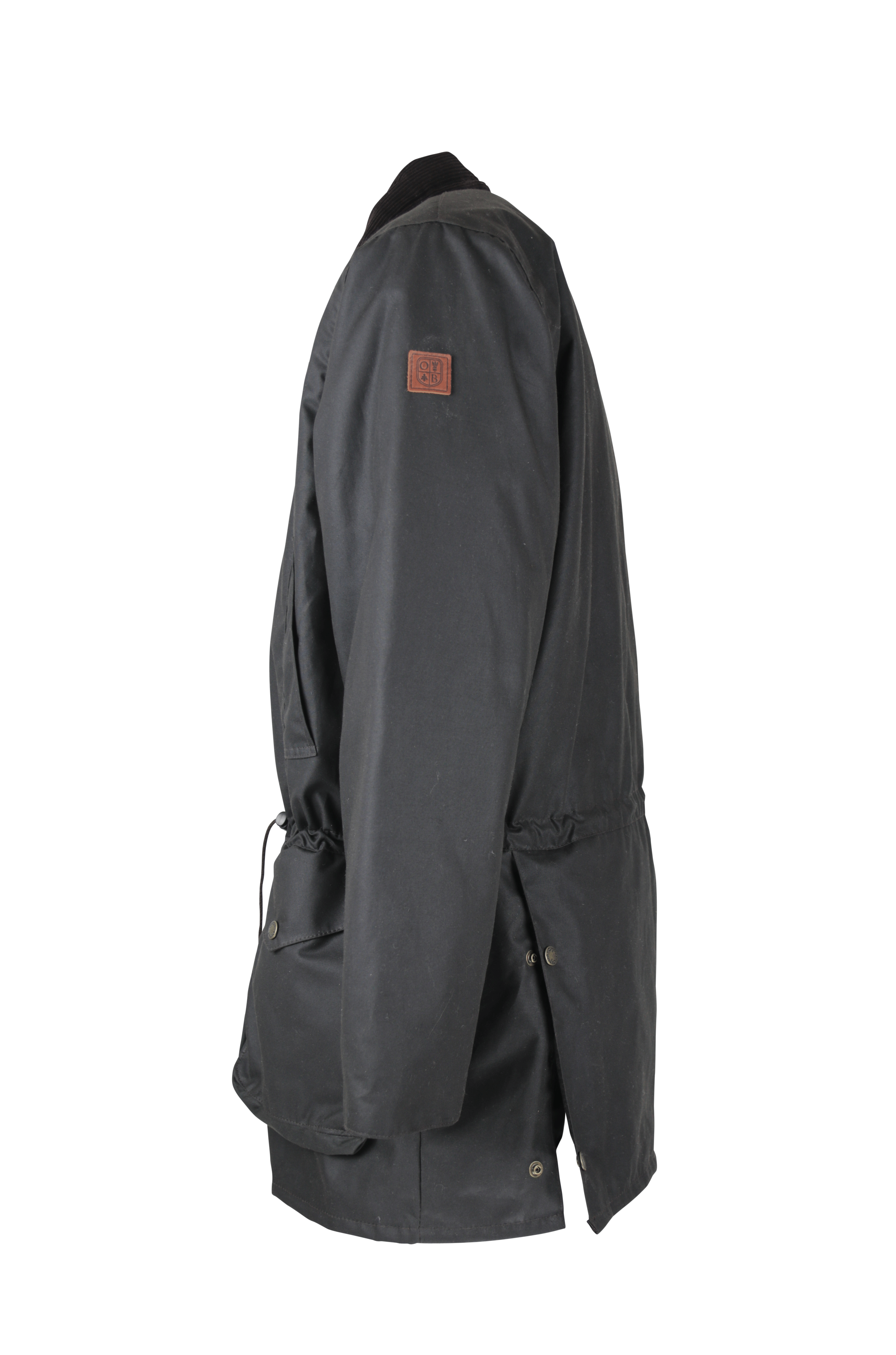 W21 - Bray 3 in 1 Wax Jacket (Vented) - DARK OLIVE - Oxford Blue