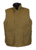 W21 - Men's Padded Hybrid Aero Gilet - TAN - Oxford Blue