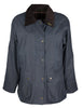 W24 - Women's Countrygirl Wax Jacket - NAVY - Oxford Blue