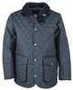 W25 - Quilted Mens Wax Jacket - NAVY - Oxford Blue