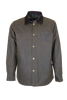 W26 - Men's Antique Wax Overshirt - CARAMEL - Oxford Blue