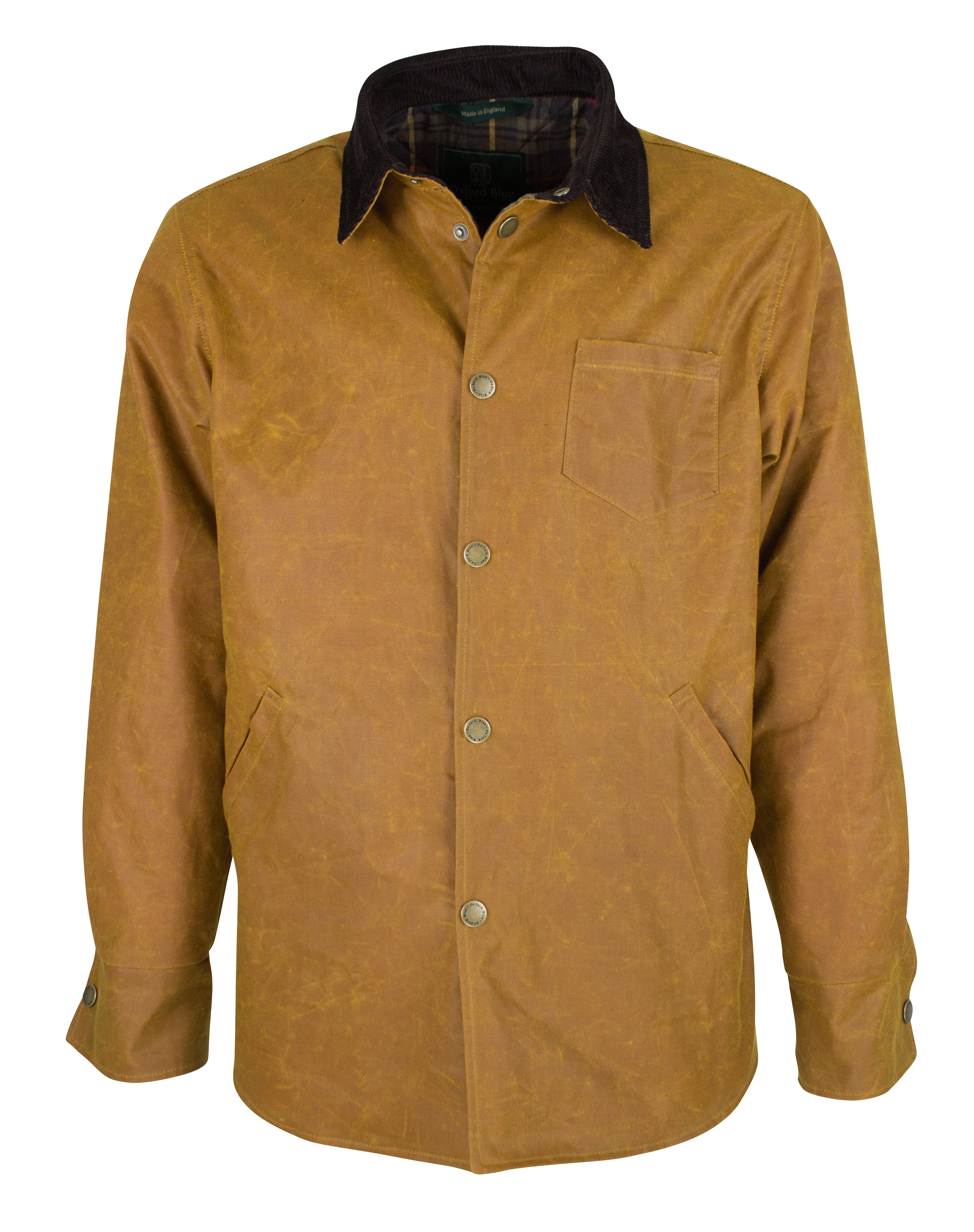 W26 - Men's Antique Wax Overshirt - GOLD