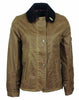 W308 - Women's Ambre Wax Jacket - SAND - Oxford Blue