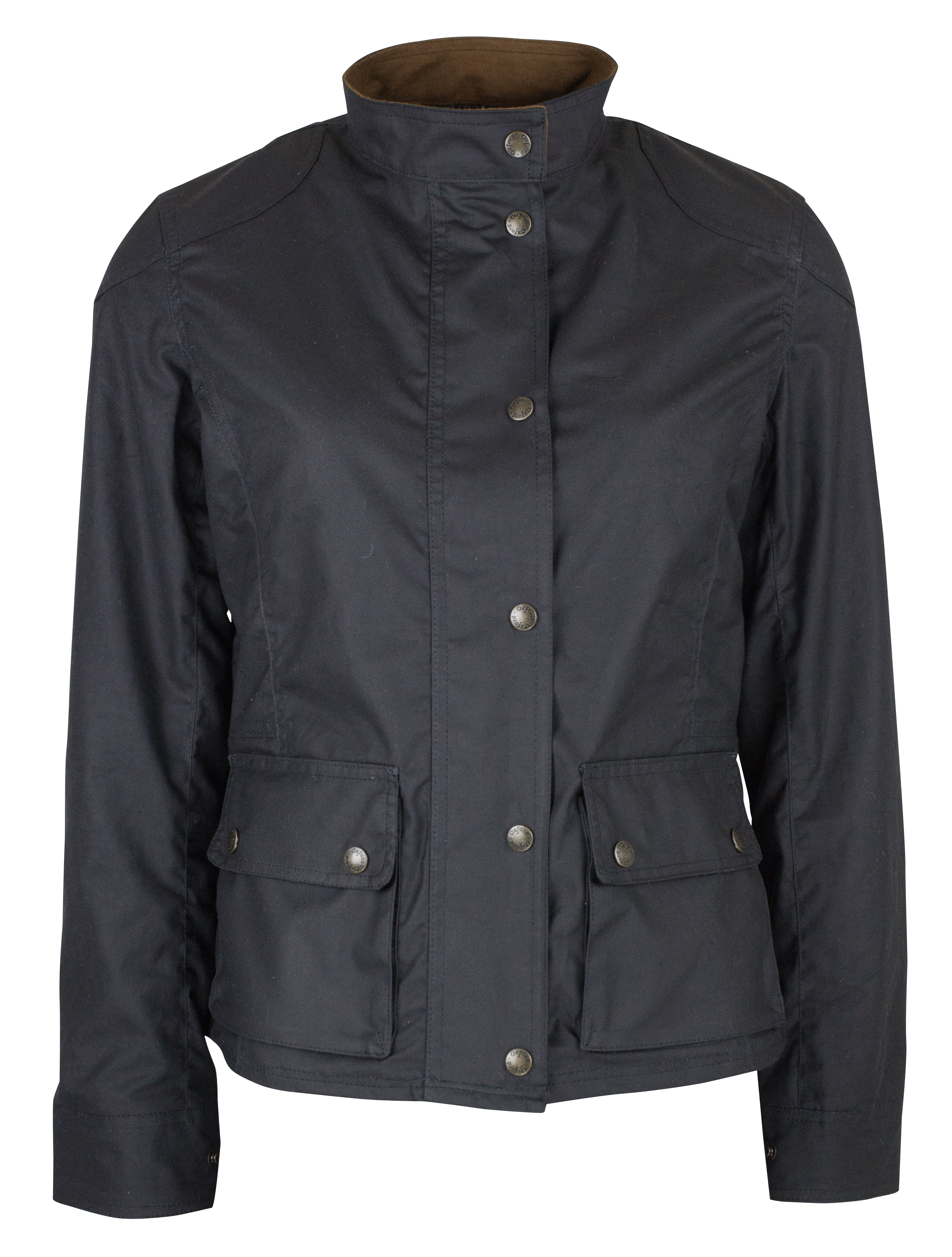 W31 - Ladies New York Biker - BLACK - Oxford Blue