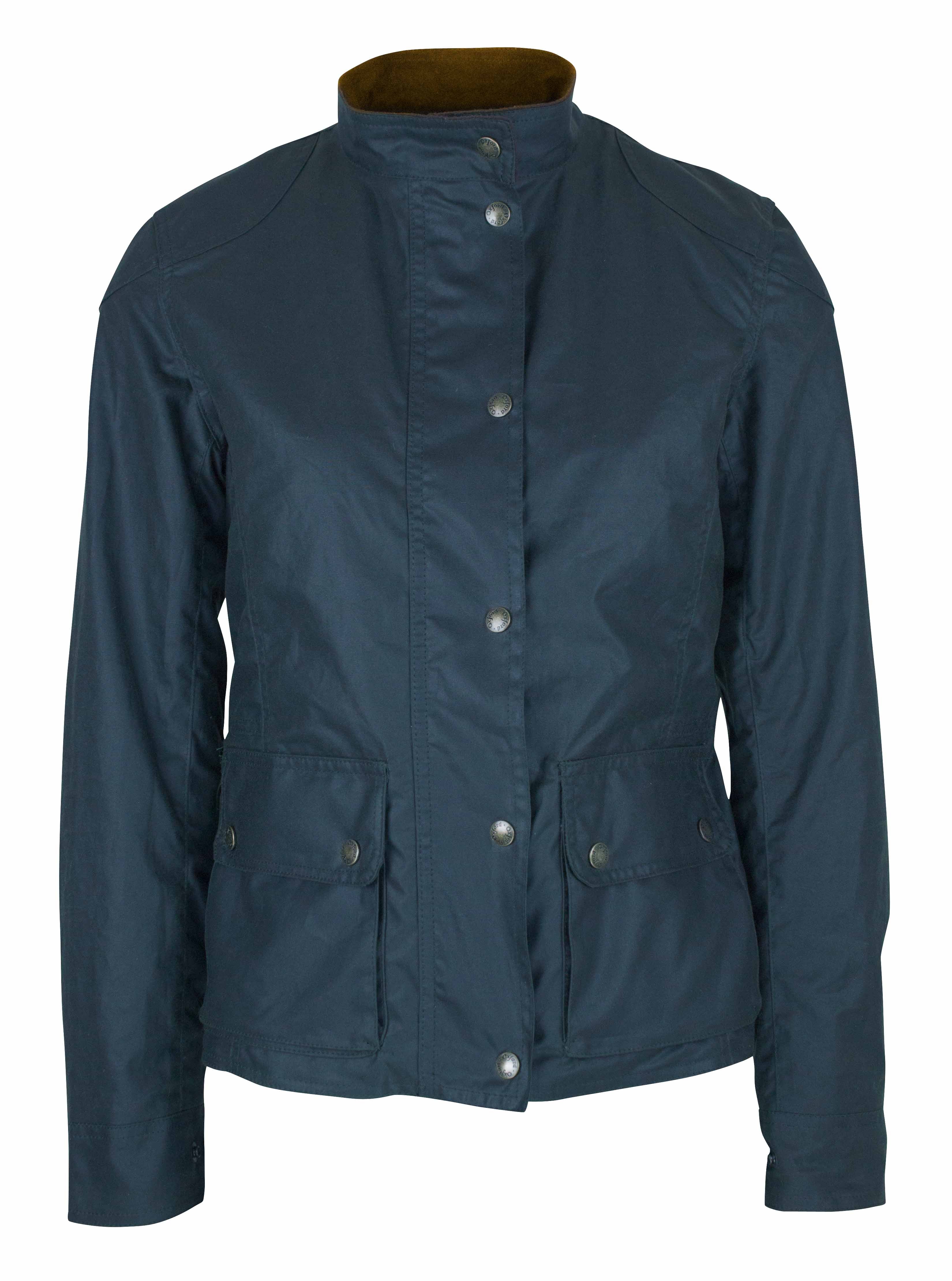 W31 - Ladies New York Biker - NAVY - Oxford Blue